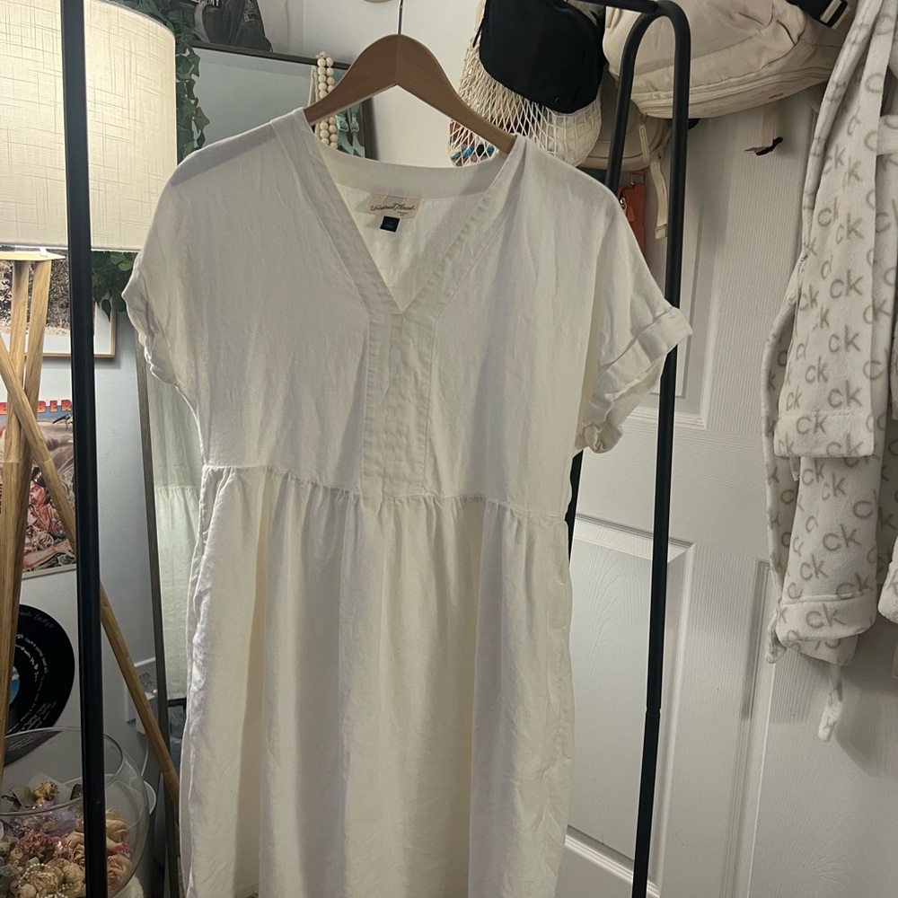 white target dress